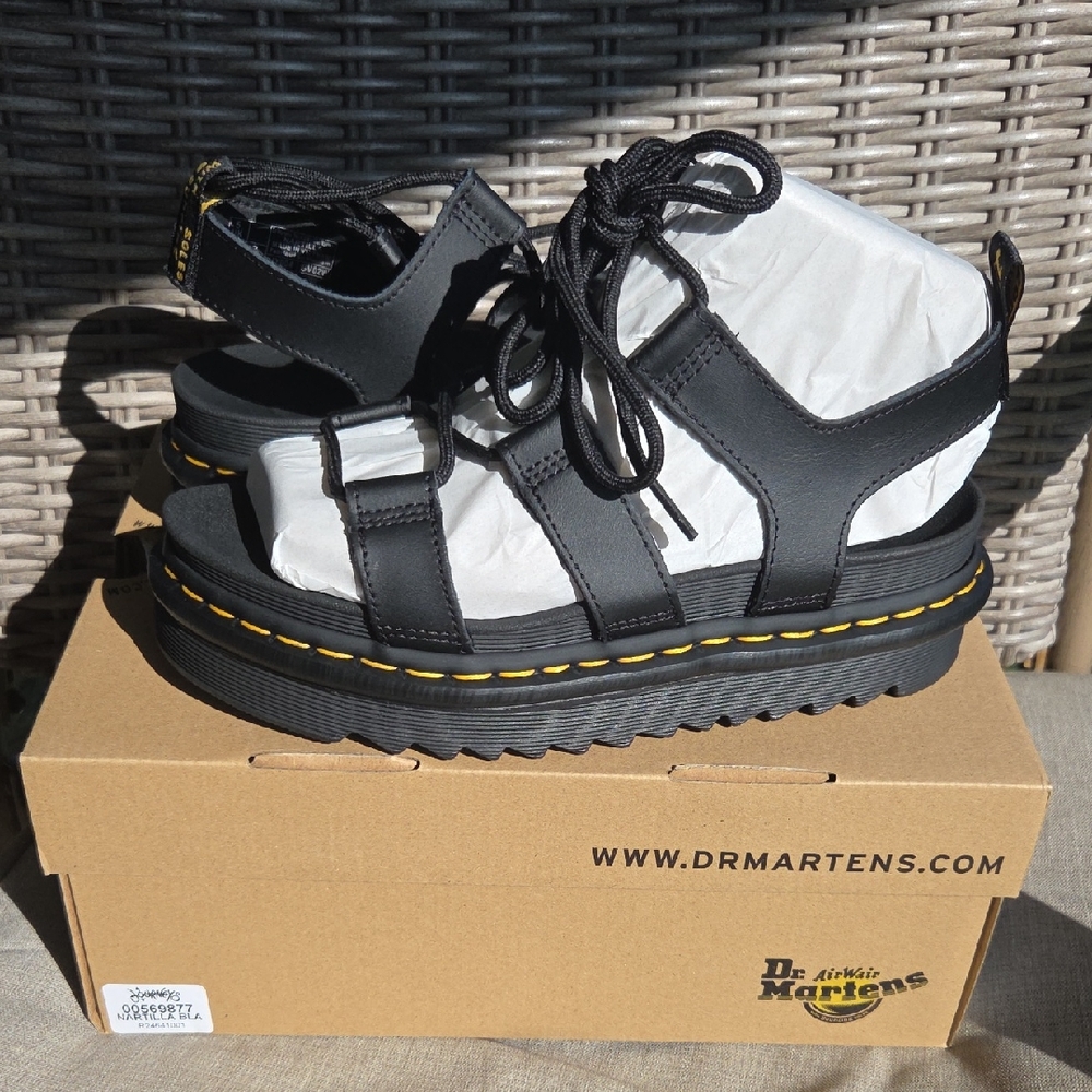 Dr. Martens Nartilla Gladiator Sandals Size 7